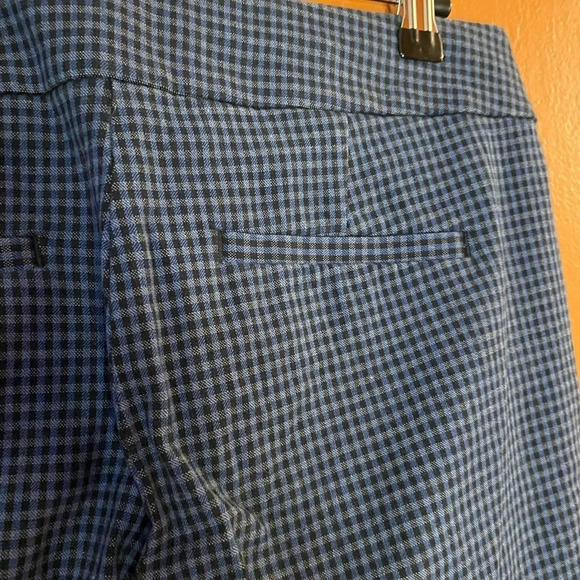 W&W ONCE LOFT Petite Plaid Skinny Ankle Pants in Marisa Fit - Picture 6 of 6